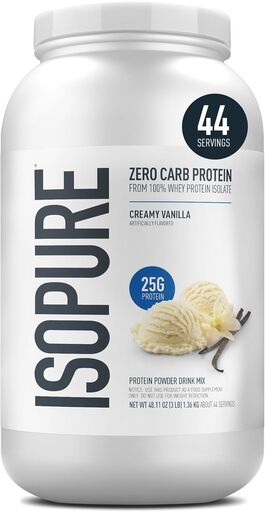 Isopure Zero Carb Whey Isolate Protein Powder