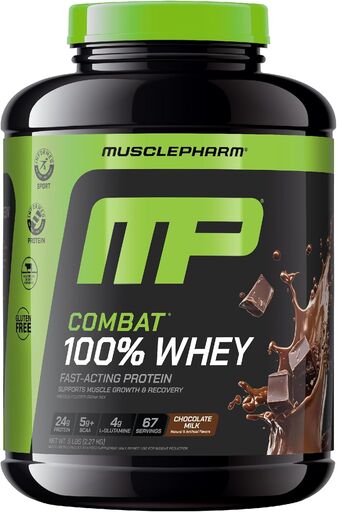 MusclePharm Combat 100% Whey Protein Powder