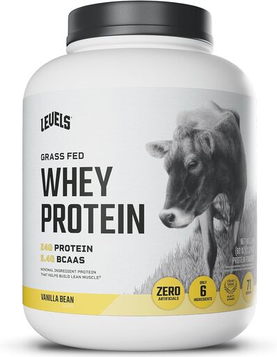 Levels Grass Fed Whey Protein Powder - Vanilla Bean