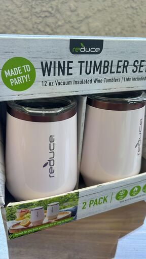 REDUCE Wine Tumbler Set 12oz