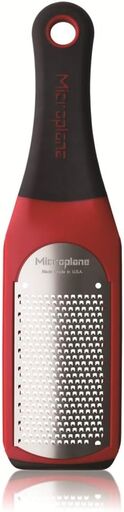 Microplane Artisan Series Cheese Grater and Zester (Fine, Red)
