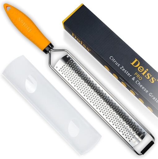 Deiss PRO Lemon Zester & Cheese Grater